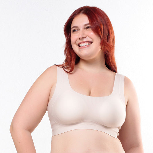 3x1 Top Seamless Push Up Segunda Piel Antirollitos (Sin Aro) | Mujer