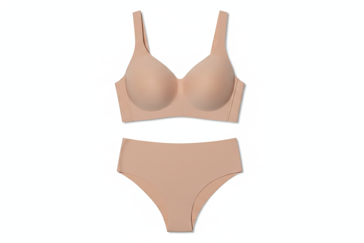 Kit 3x1 Conjuntos Seamless Soft | Corpiño + Bombacha Bikini | Pago al Recibir