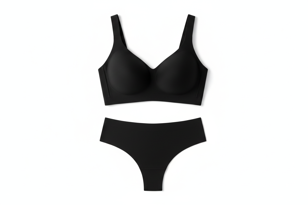 Kit 3x1 Conjuntos Seamless Soft | Corpiño + Bombacha Bikini | Pago al Recibir